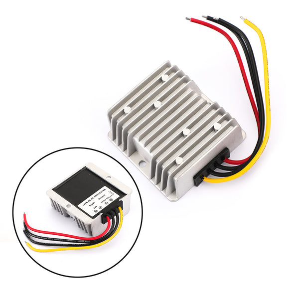 Areyourshop WaterProof 24V to 13.8V 10A 138W Step Down DC/DC Power Converter Regulator