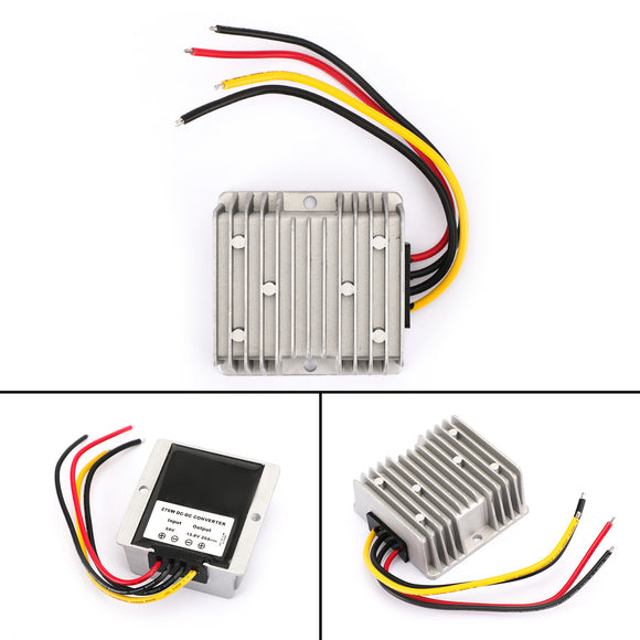 Areyourshop WaterProof 24V to 13.8V 20A 276W Step Down DC/DC Power Converter Regulator