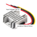 WaterProof 24V to 12V 5A 60W Step Down DC/DC Power Converter Regulator-3