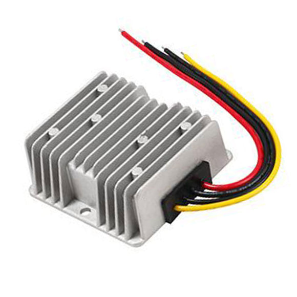 8-40V to 12V 10A DC Voltage Stabilizer Car Power Supply Regulator Waterproof