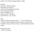8-40V to 12V 10A DC Voltage Stabilizer Car Power Supply Regulator Waterproof-8