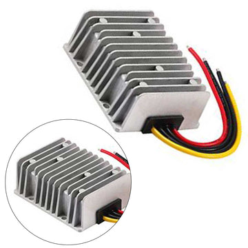 8-40V to 12V 20A DC Voltage Stabilizer Car Power Supply Regulator Waterproof - 0