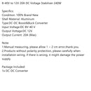 8-40V to 12V 20A DC Voltage Stabilizer Car Power Supply Regulator Waterproof-8
