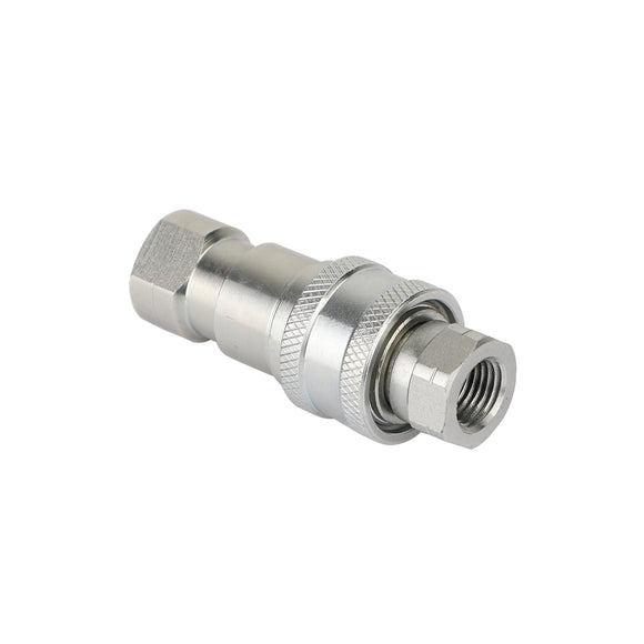 1 Sets 1/4Inch NPT ISO 7241-B Quick Disconnect Hydraulic Couplings / Couplers