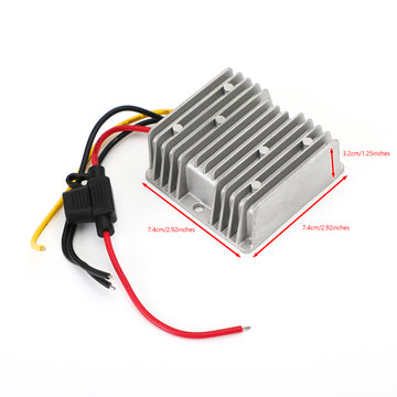 WaterProof 36V/48V to 12V 10A 120W Step Down DC/DC Power Converter Regulator - 0