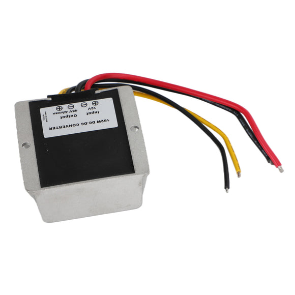 Waterproof DC/DC Converter Regulator 12V Step Up to 48V 4A 192W