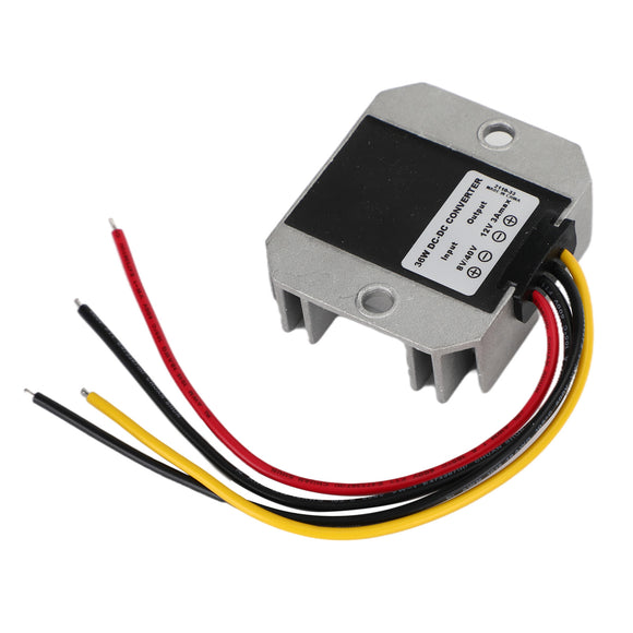 WaterProof 8V/40V to 12V 3A 36W Step Up DC/DC Power Converter Regulator