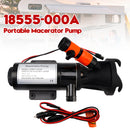 Portable Macerator Waste Pump 18555-000A for Camper RV 12V DC-1