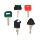 21 Heavy Construction Equipment Ignition Key Set For Case Jd Volvo Jcb Komatsu-6