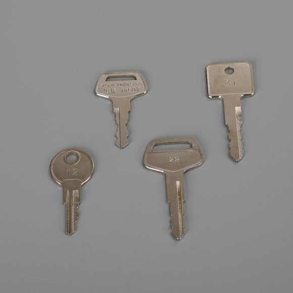 13 Pcs Forklift Heavy Equipment Construction Ignition Key Set