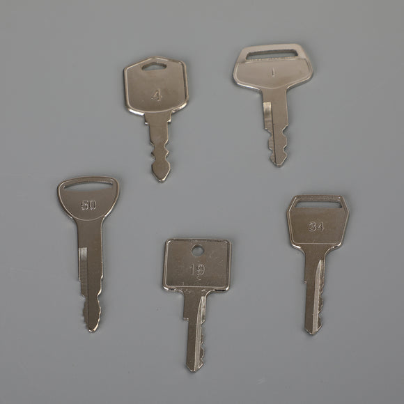 13 Pcs Forklift Heavy Equipment Construction Ignition Key Set