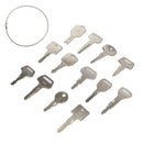 13 Pcs Forklift Heavy Equipment Construction Ignition Key Set-10
