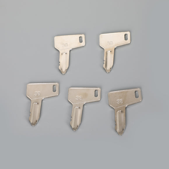 5Pcs For Yanmar Excavator Heavy Equipment Keys