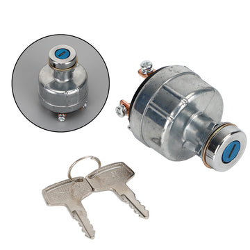 Starter Ignition Switch For Hitachi Excavator EX200 EX200-1 With 6 Pins 2 Keys - 0