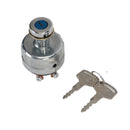 Starter Ignition Switch For Hitachi Excavator EX200 EX200-1 With 6 Pins 2 Keys-11