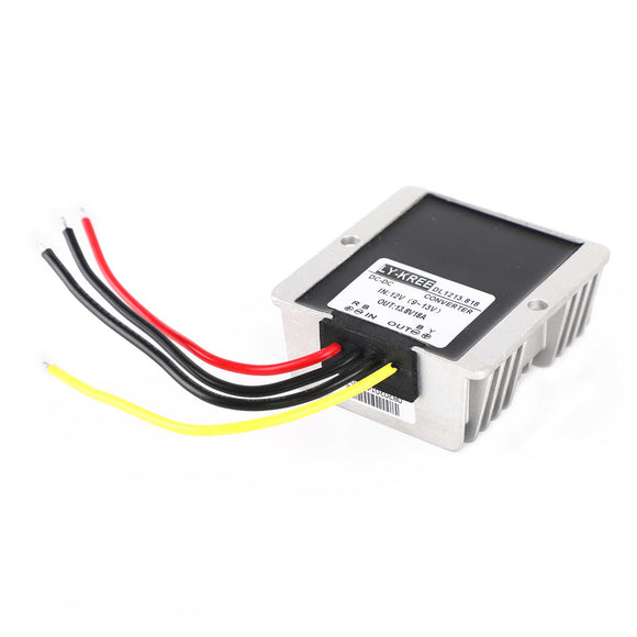 Waterproof DC/DC Converter Regulator 12V Step Up to 13.8V 18A 248W