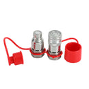 3/4Inch NPT Pair Hydraulic Flat Face Quick Coupler Skid Steer For Bobcat ISO 16028-12