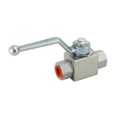 2 Way Hydraulic Ball Valve 1/4Inch NPT Female High Pressure Ball Valve-4