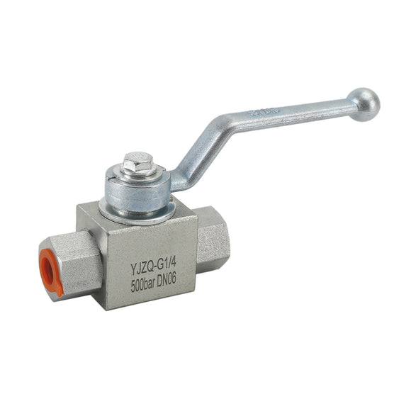2 Way Hydraulic Ball Valve 1/4Inch NPT Female High Pressure Ball Valve