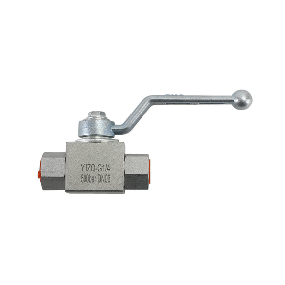 2 Way Hydraulic Ball Valve 1/4Inch NPT Female High Pressure Ball Valve