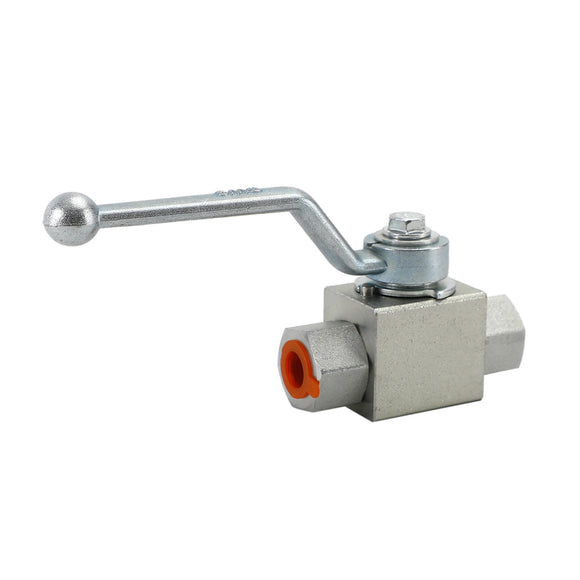 2 Way Hydraulic Ball Valve 1/4Inch NPT Female High Pressure Ball Valve
