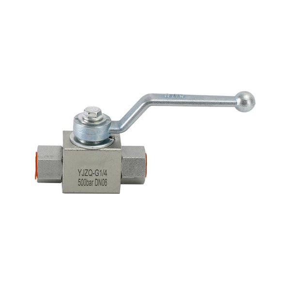 2 Way Hydraulic Ball Valve 1/4Inch NPT Female High Pressure Ball Valve