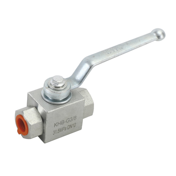 2 Way Hydraulic Ball Valve 3/8Inch NPT Female High Pressure Ball Valve