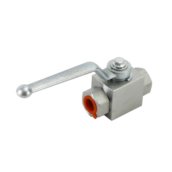 2 Way Hydraulic Ball Valve 3/8Inch NPT Female High Pressure Ball Valve