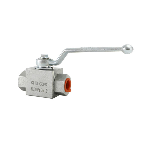 2 Way Hydraulic Ball Valve 3/8Inch NPT Female High Pressure Ball Valve