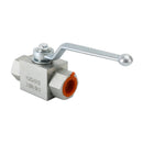 2 Way Hydraulic Ball Valve 1/2Inch NPT Female High Pressure Ball Valve-4
