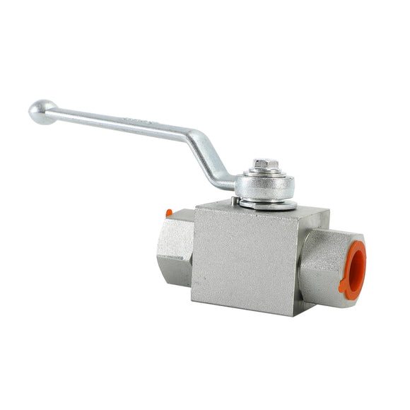 2 Way Hydraulic Ball Valve 1/2Inch NPT Female High Pressure Ball Valve