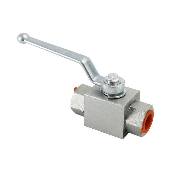 2 Way Hydraulic Ball Valve 1/2Inch NPT Female High Pressure Ball Valve
