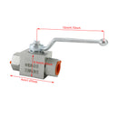 3 Way Hydraulic Ball Valve 1/2Inch NPT Female High Pressure Ball Valve-3