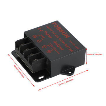 DC 24V Step Down To DC 12V 10A 120W Voltage Regulator Reducer Power Converter - 0