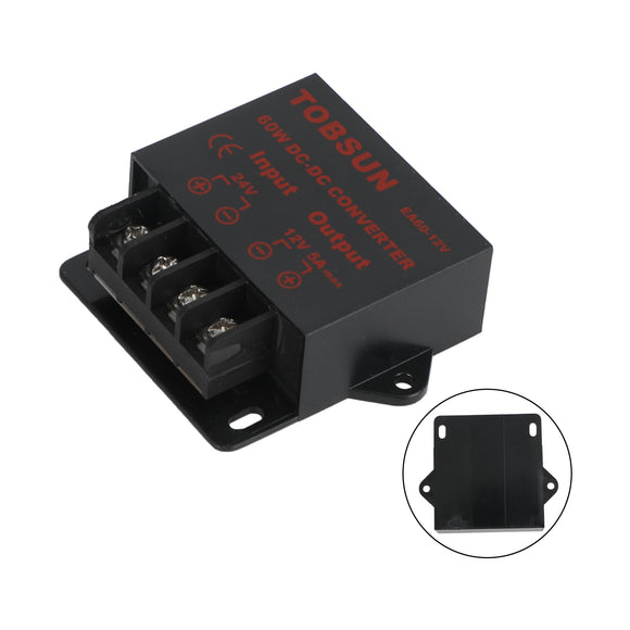 DC 24V Step Down To DC 12V 5A 60W Voltage Regulator Reducer Power Converter