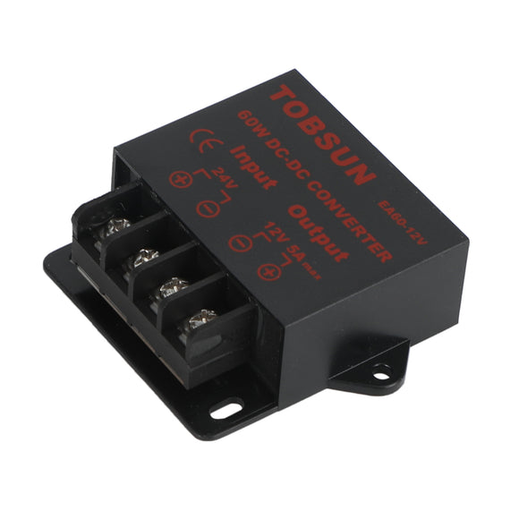 DC 24V Step Down To DC 12V 5A 60W Voltage Regulator Reducer Power Converter