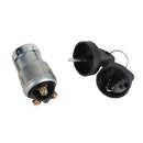Universal Ignition Switch For Jk423 Flush Mount 12V 2Key 3 Position Off On Start-10