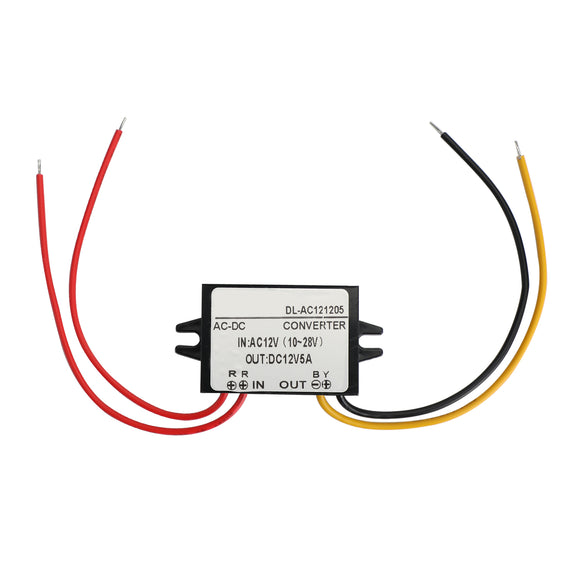 AC 10-28V To DC 12V 5A Buck Converter Ac-Dc Step Down Power Supply Module