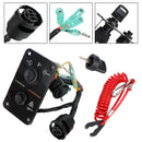 Single Engine Switch Panel fit for Yamaha Outboard Motors 704-82570-08-00-1