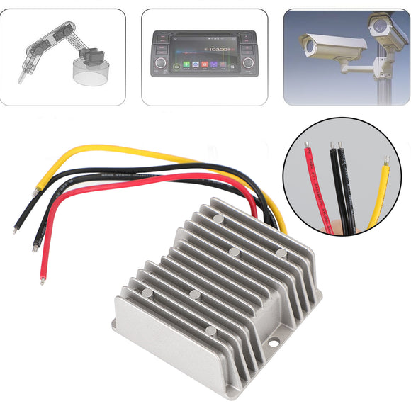 WaterProof 24V to 13.8V 15A 207W Step Down DC/DC Power Converter Regulator