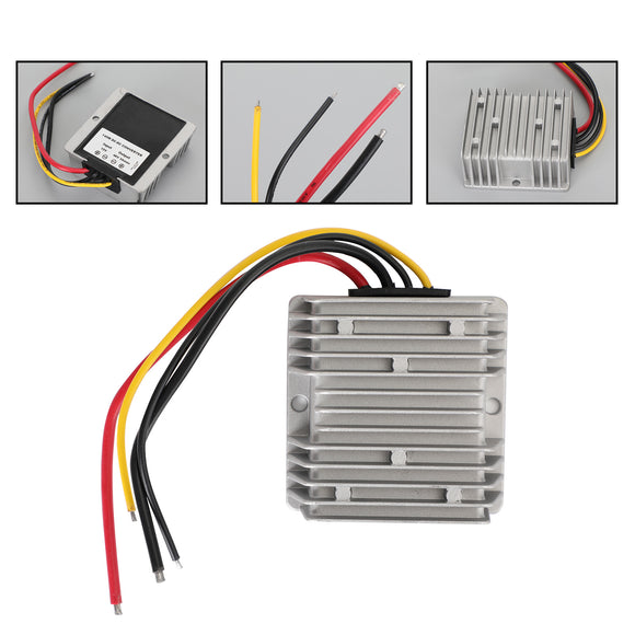 Waterproof DC/DC Converter Regulator 12V Step Up to 48V 3A 144W
