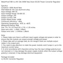 WaterProof 48V to 24V 10A 240W Step Down DC/DC Power Converter Regulator-16