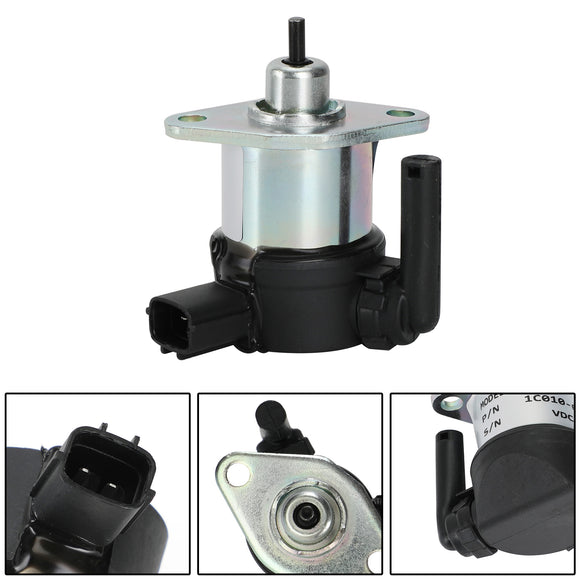 1C010-60015 Fuel Shutoff Solenoid For Kubota 1C010-60014 1C010-60016 1C010-60017