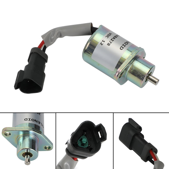2848A278 Fuel Shutoff Solenoid For Caterpillar Skid Steer 246 216 226