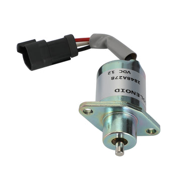 2848A278 Fuel Shutoff Solenoid For Caterpillar Skid Steer 246 216 226