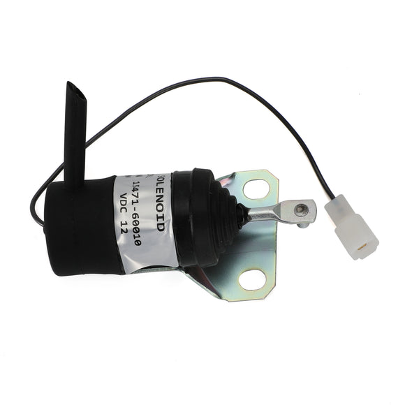15471-60010 Fuel Shutoff Solenoid For Kubota 052600-1000 052600-1001 12V