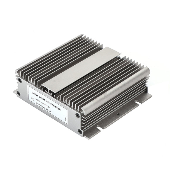 WaterProof DC 48V/60V/72V Step Down to DC 12V 20A Power Regulator Transformer