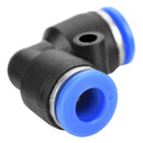40X 6mm OD 1/4 Inch Plastic Pneumatic Push Connector Set Air Line Quick Fittings-12
