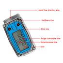 1Inch Turbine Digital Diesel Fuel Flow Meter Oval Gear Flow Gauge BSPT/NPT-5