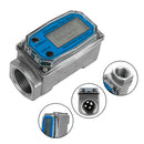 1Inch Turbine Digital Diesel Fuel Flow Meter Oval Gear Flow Gauge BSPT/NPT-4